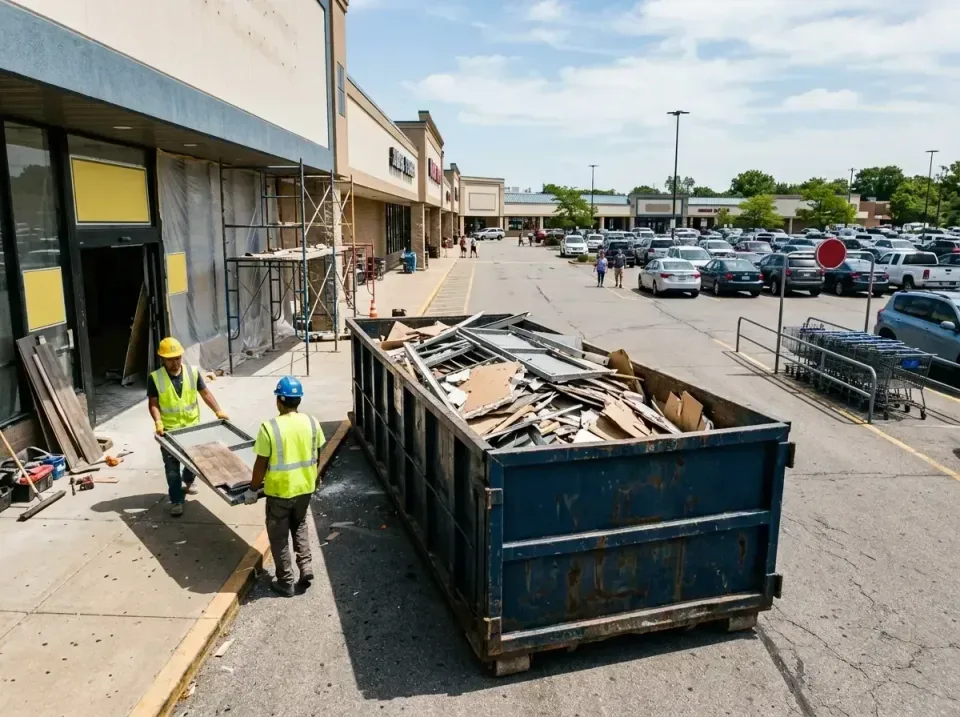 retail-store-renovation-debris-003 — frequently asked questions, Roll-off Dumpster Rentals in Lake Land'Or, VA
